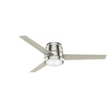 Ceiling Fans | Casablanca 59573 54 in. Commodus Brushed Nickel Ceiling Fan with LED Light Kit and Wall Control image number 0
