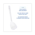 Cleaning Brushes | Boardwalk 528121 2 in. Cone Head Plastic Bowl Mops with 10 in. Handle - White (25-Piece/Carton) image number 4