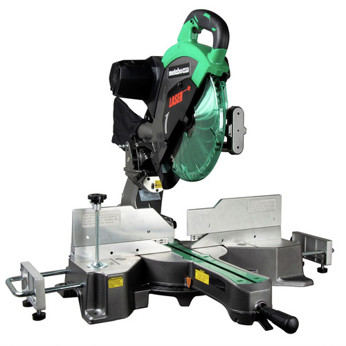 Miter Saws | Metabo HPT C12RSH2SM 15 Amp Dual Bevel 12 in. Corded Sliding Compound Miter Saw image number 0