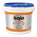 Cleaning & Janitorial Supplies | GOJO Industries 6299-02 9 in. x 10 in. Fast Towels Hand Cleaning Towels - White (2/Carton) image number 0