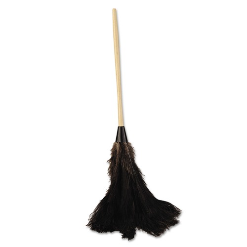 Boardwalk BWK28BK Professional 16 in. Handle Ostrich Feather Duster image number 0
