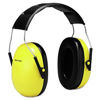 3M Optime 98 25 dBA NRR Earmuffs - Yellow/Black