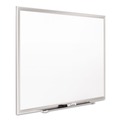  | Quartet 2545 Classic Series Porcelain Magnetic Board, 60 X 36, White, Silver Aluminum Frame image number 0