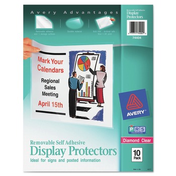Avery Top-Load Display Sheet Protectors - Letter (10/Pack)