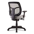 Office Chairs | Eurotech MT9400SR 18.1 in. to 21.7 in. Seat Height Apollo Mid-Back Mesh Chair - Silver Seat, Silver Back, Black Base image number 7