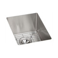 Fixtures | Elkay ECTRU12179DBG Crosstown Undermount 13-1/2 in. x 18-1/2 in. Single Basin Kitchen Sink (Steel) image number 0