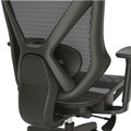 Office Chairs | Alera ALETN41BME18 17.44 in. to 20.98 in. Seat Height Taunton Ergonomic Mesh Swivel Task Chair Supports Up to 275 lbs. - Black Seat/Back, Black Base image number 5