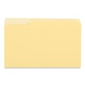 Office Jansan | Universal UNV12306 1/3-Cut Assorted Tab Interior File Folders - Letter Size, Assorted Colors (100/Box) image number 2