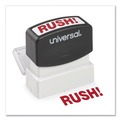 Office Jansan | Universal UNV10069 Pre-Inked RUSH Message Stamp - Red image number 3