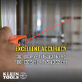 Laser Distance Measurers | Klein Tools 93LDM100C 100 ft. Compact Laser Distance Measure image number 3