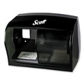 Paper Towels and Napkins | Scott 9604 11.1 in. x 6 in. x 7.63 in. Essential Coreless SRB Tissue Dispenser - Black image number 0