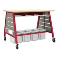 Boxes & Bins | HON HFMBIN12 Flagship 12.75 in. x 16 in. x 12 in. 1 Section Storage Bins - Translucent White image number 1