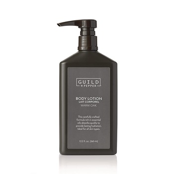 Guild+Pepper 12.2 oz Bottle Lotion - Warm Oak (12/Carton)