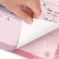 Art & Craft Paper | AT-A-GLANCE 5035 Paper Flowers 22 in. x 17 in. 12-Month (Jan to Dec) 2025 Floral Artwork Desk Pad - Multicolor image number 3