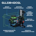 Laser Levels | Factory Reconditioned Bosch GLL330-42CGL-RT 12V MAX 360 Degrees Connected Green-Beam 3-Plane Leveling and Alignment Laser Kit (2 Ah) image number 5