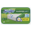Swiffer 95531PK 8 in. x 10 in. Open Window Fresh Wet Refill Cloths - White (12/Tub) image number 1