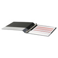$99 and Under Sale! | Office Impressions OFF-80961 11 in. x 8.5 in. 1 in. Capacity 3 Rings Economy Round Ring View Binder - Black image number 2