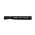 Office Jansan | Universal UNV07051 Broad Chisel Tip Permanent Marker - Black (1 Dozen) image number 2