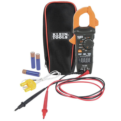 Klein Tools CL390 400 Amp Cordless Digital Clamp Meter Kit with Reverse Contrast Display image number 0