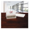 Office Jansan | Avery 05315 80 lbs. 4.25 in. x 5.5 in. Note Cards with Matching Envelopes for Laser Printers - Uncoated White (60 Cards, 2 Cards/Sheet, 30 Sheets/Box) image number 3