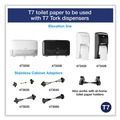Tissues | Tork 472885 2-Ply Coreless High Capacity Bath Tissue - White (12/Carton) image number 1