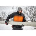 Heated Jackets | Milwaukee 204B-21L M12 TOUGHSHELL Lithium-Ion Cordless Heated Jacket (3 Ah) - Large, Black image number 7