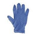 New Year New Savings! Save $25 off $150 | Boardwalk 380SBXA 380 Series 4 mil Thick 9.5 in. Long Powder-Free Disposable General-Purpose Nitrile Gloves - Small, Blue (100/Box) image number 1