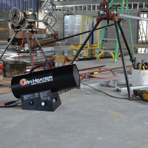Mr. Heater MHQ170FAVT 125,000 - 170,000 BTU Forced Air Propane Heater | CPO  Outlets
