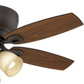 Ceiling Fans | Casablanca 53188 44 in. Durant 3 Light Maiden Bronze Ceiling Fan with Light image number 4