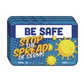 Floor Signs | Tabbies 29536 9 in. x 6 in. "Be Safe, Stop The Spread Of Germs" Wall Signs (3/Pack) image number 0
