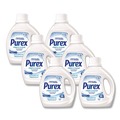 Laundry Detergent | Purex 24200 05602 Free and Clear 66 oz 58 Loads Liquid Laundry Detergent - Unscented (6/Carton) image number 0