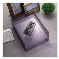 Office & Office Supplies | Officemate 21040 Letter Tray 1 Section Letter Size Files 10.16-in x 12.8-in x 2.76-in Gray 2/Pack image number 3