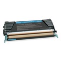 Ink & Toner | Lexmark X748H1CG Return Program 10,000 Page-Yield High-Yield Toner - Cyan image number 1