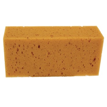 Unger 8.5 in. x 4 in. x 2.75 in. Fixi-Clamp Sponge - Yellow (10/Carton)