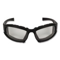 Safety Glasses | Ansell 25672 V50 Calico Safety Eyewear with Head Strap, KleenVision Anti-Fog Coating, Black Nylon Frame, Clear Polycarbonate Lens image number 1