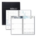 Notebooks & Pads | House of Doolittle 275-02 8 in. x 5 in. 13-Month (Aug 2025-Aug 2026) Recycled Academic Weekly/Monthly Appointment Planner - Black Cover image number 0