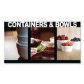 Food Trays, Containers, and Lids | WinCup 221996 8 oz Tall Style Foam Bowls - White (1000/Carton) image number 2