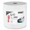 Toilet Paper | WypAll 5007 750/Roll L40 Wipers Jumbo Roll - White image number 0