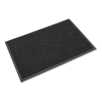 Crown 45 in. x 68 in. Super-Soaker Polypropylene Mat with Gripper Bottom - Charcoal