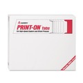 Office Jansan | Avery 20405 11 in. x 8.5 in. 5-Tab Unpunched Customizable Print-On Dividers - White (150/Box) image number 2