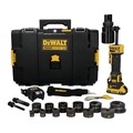 Knockout Tools | Dewalt DCE600D1K2 20V MAX Lithium-Ion Cordless Hydraulic Knockout Tool Kit with 1/2 in. - 2 in. Punches and Dies (2 Ah) image number 2