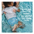 Cleaning & Janitorial Supplies | Huggies 18342 24 lbs. to 34 lbs. Little Swimmers - Size 4/Blue (8/Carton) image number 6