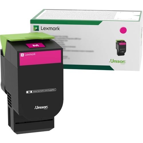 Ink & Toner | Lexmark 70C00MG 70C00MG 1,000 Page-Yield Return Program Toner - Magenta image number 0