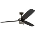 Ceiling Fans | Prominence Home 51024-45 52 in. Journal Contemporary Indoor Outdoor Ceiling Fan - Gun Metal image number 1