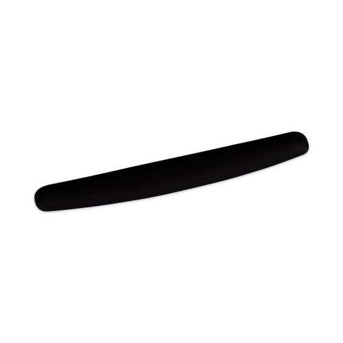 Office Jansan | 3M WR209MB Nonskid Base Antimicrobial Foam Keyboard Wrist Rest - Black image number 0