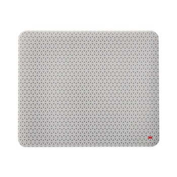 3M 8-1/2 in. x 7 in. Precise Mouse Pad with Repositionable Nonskid Back - Gray Bitmap