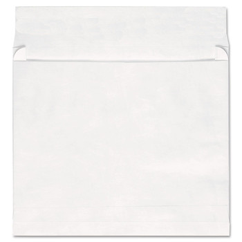 Universal 10 in. x 13 in., #13 1/2 Square Flap, Self-Adhesive Closure, Deluxe Tyvek Expansion Envelopes - White (100/Carton)