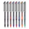 Pens | uni-ball 1734916 VISION Needle Fine 0.7 millimeter Stick Rollerball Pen - Assorted Ink/Barrel Colors (1-Set) image number 4