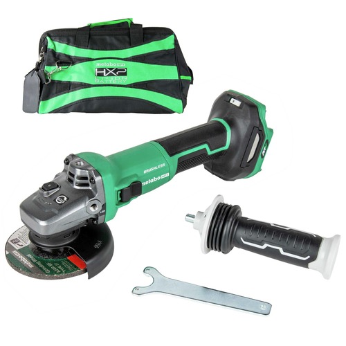 Angle Grinders | Metabo HPT G3612DVEQ6M 36V MultiVolt Brushless Lithium-Ion 4-1/2 in. Cordless Slide Switch Angle Grinder (Tool Only) image number 0