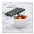 Food Trays, Containers, and Lids | Dart 4J6 4 oz. Foam Bowl Containers - White (1000/Carton) image number 6